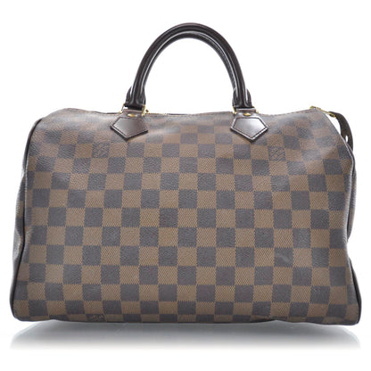Louis Vuitton Damier Ebene Speedy 30 1 of 9