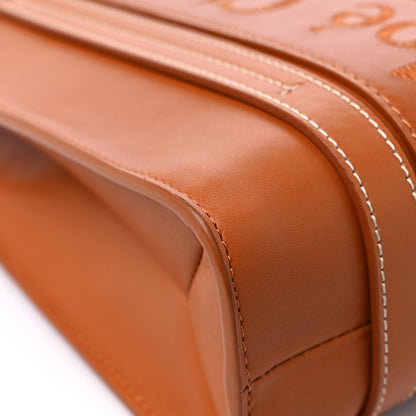 Chloe Calfskin Small Woody Tote Caramel 10 of 15