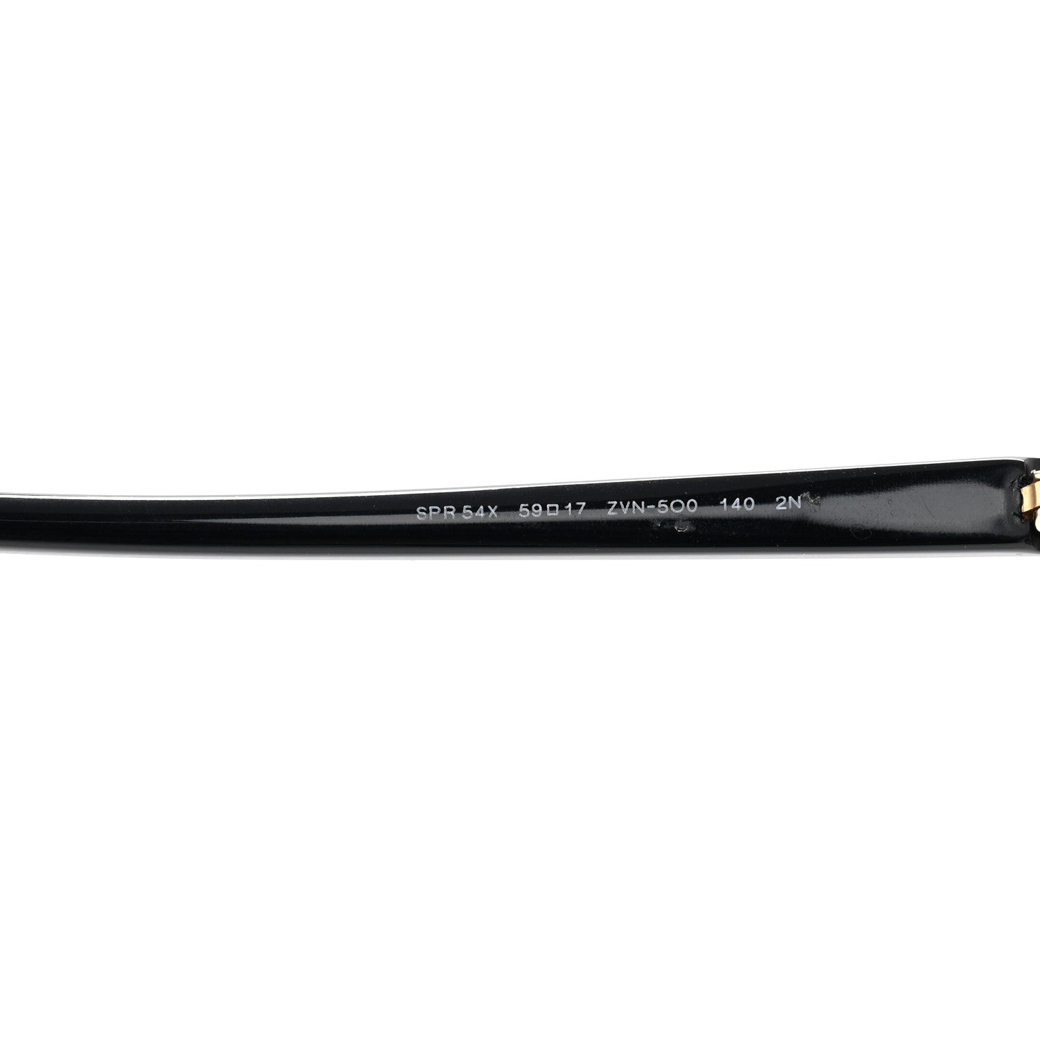 Prada Metal Sunglasses SPR 54X Gold Black 1735882 – FASHIONPHILE