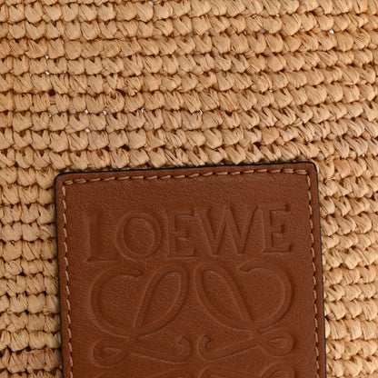 Loewe Raffia Mini Slit Tote Bag Natural Tan 6 of 11