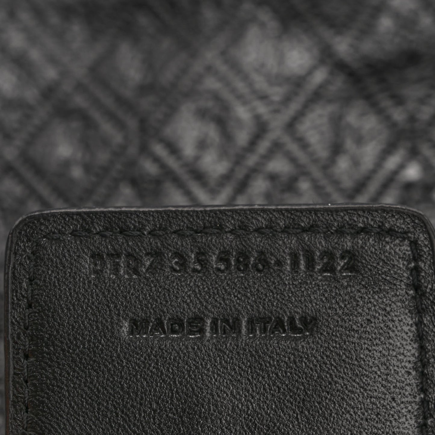 Calfskin Monogram Deli Paper Bag Vintage Black