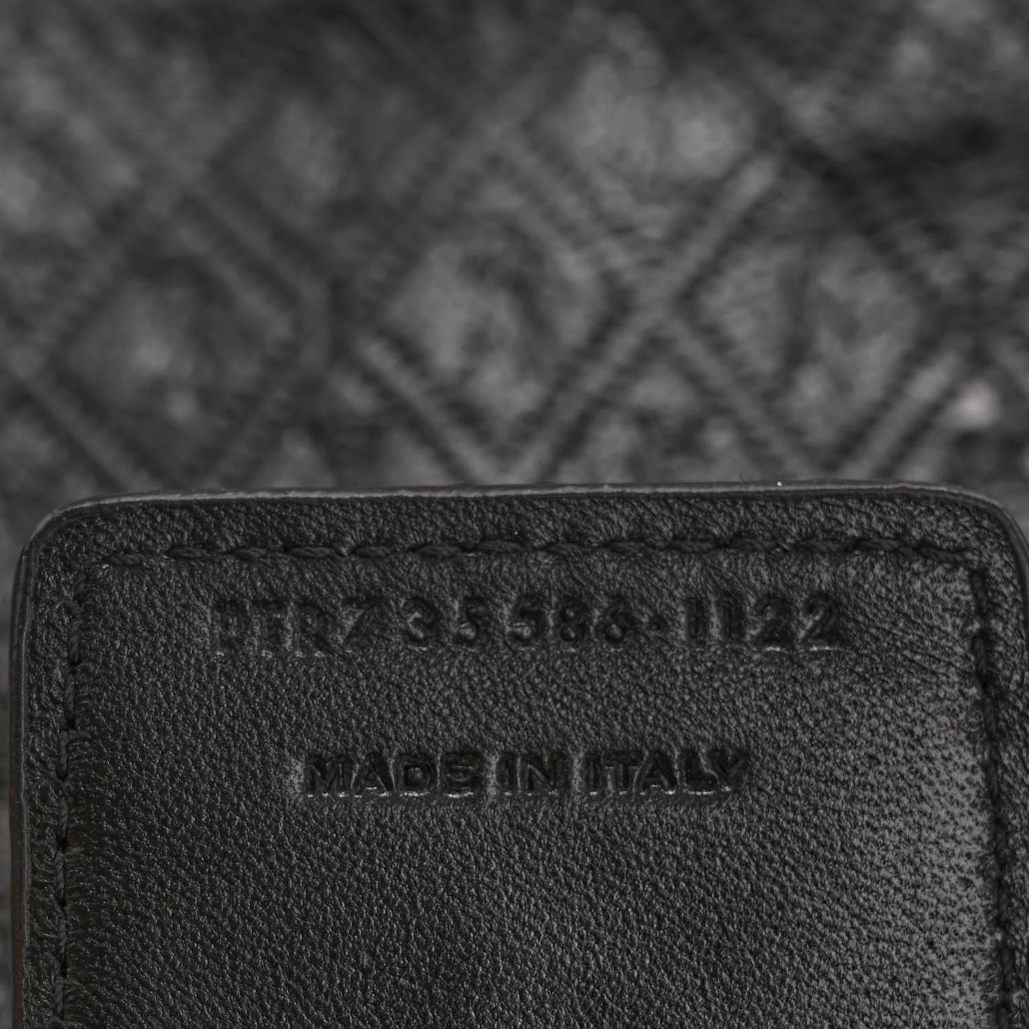 Saint Laurent Calfskin Monogram Deli Paper Bag Vintage Black 7 of 8