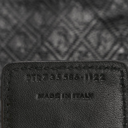 Saint Laurent Calfskin Monogram Deli Paper Bag Vintage Black 7 of 8