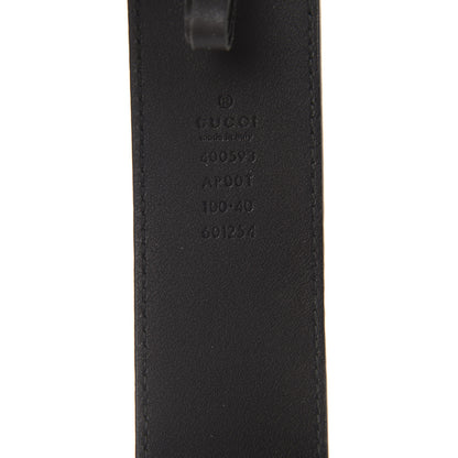 Gucci Calfskin Double G 40mm Belt 100 40 Black 3 of 6