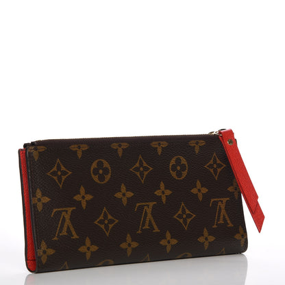 Louis Vuitton Monogram Adele Wallet Coquelicot 3 of 8