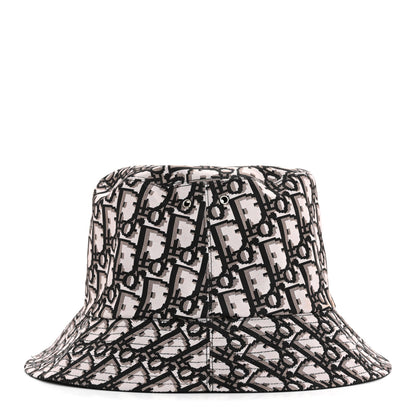 Christian Dior Oblique Reversible Teddy-D Brim Bucket Hat 58 Black 5 of 8