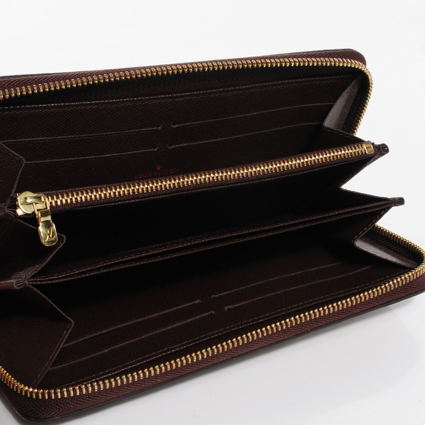 Damier Ebene Zippy Wallet