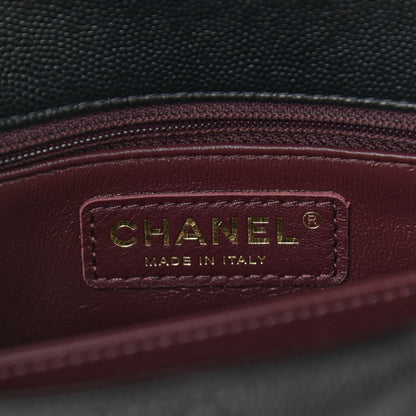 Chanel Caviar Quilted Mini Coco Handle Flap Black 6 of 9