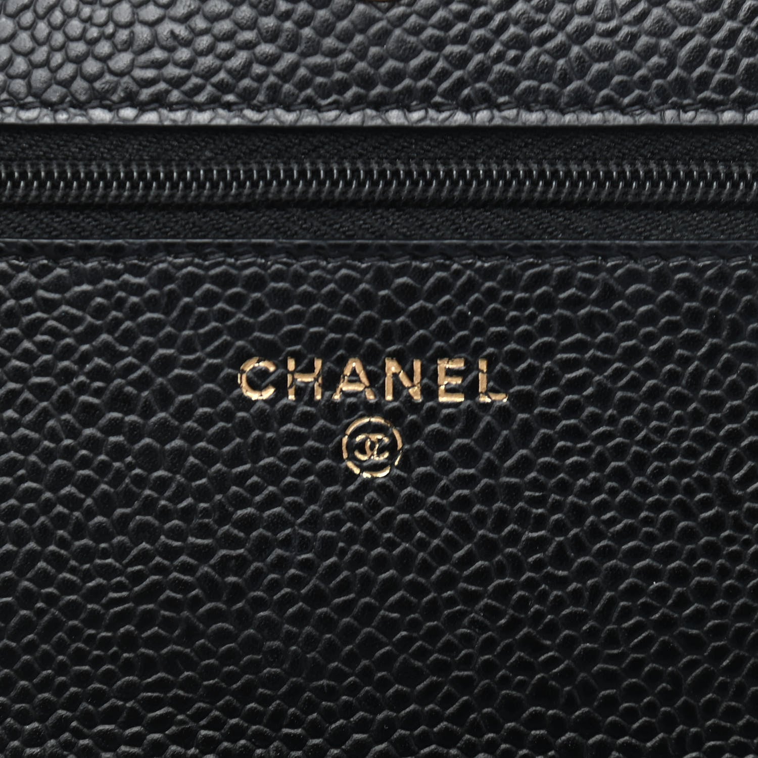 Chanel Caviar Quilted Wallet On Chain WOC Black 6 of 11