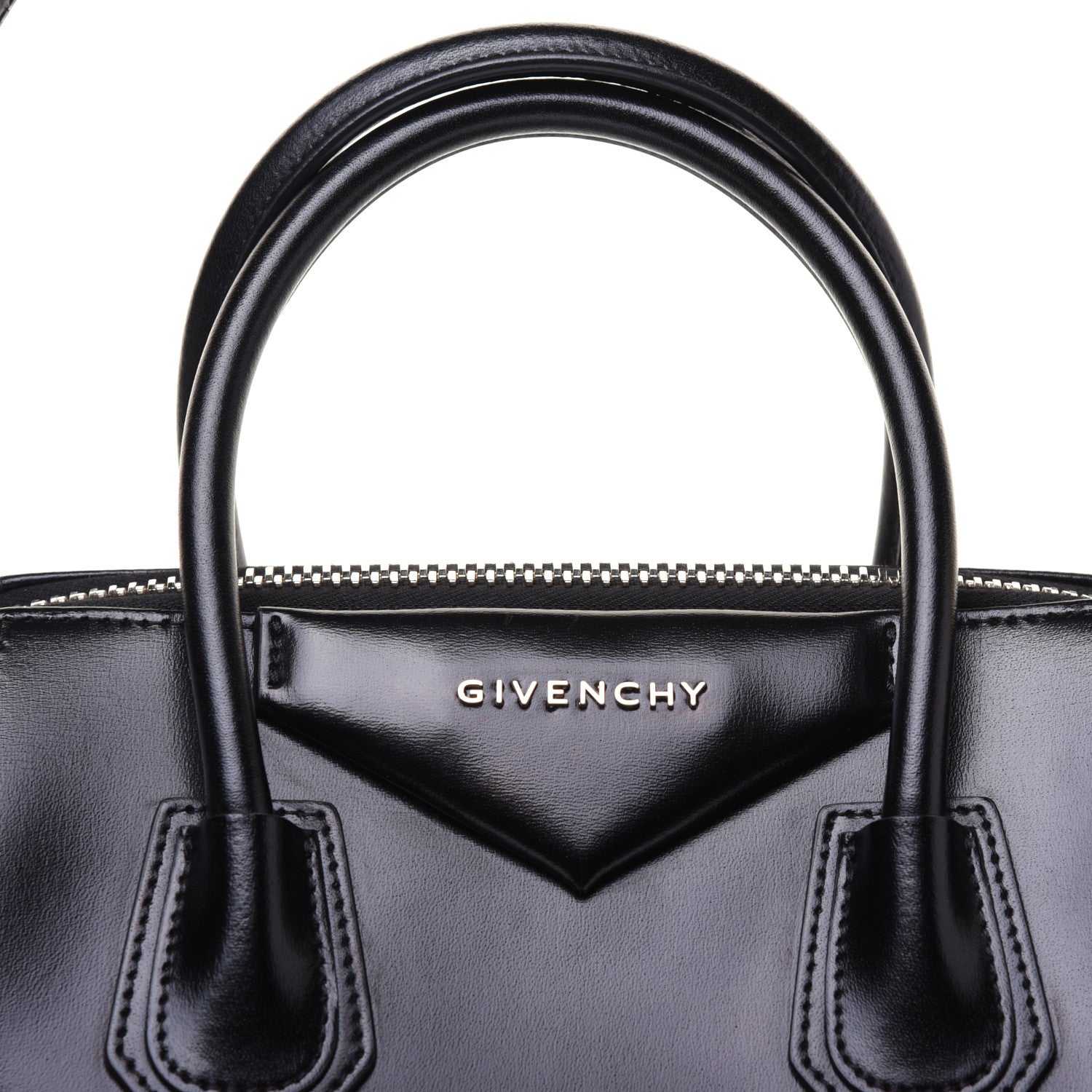 Givenchy Shiny Lord Calfskin Small Antigona Black 17 of 20