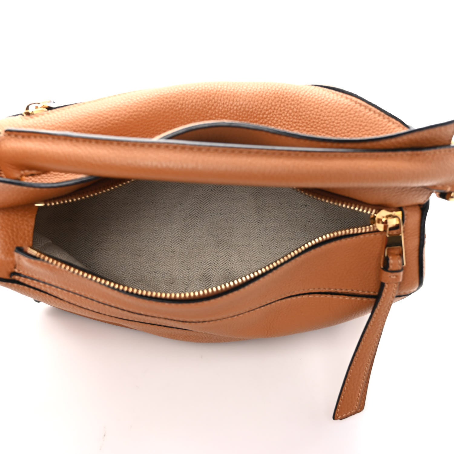 Loewe Grained Calfskin Small Puzzle Bag Tan 5 of 8