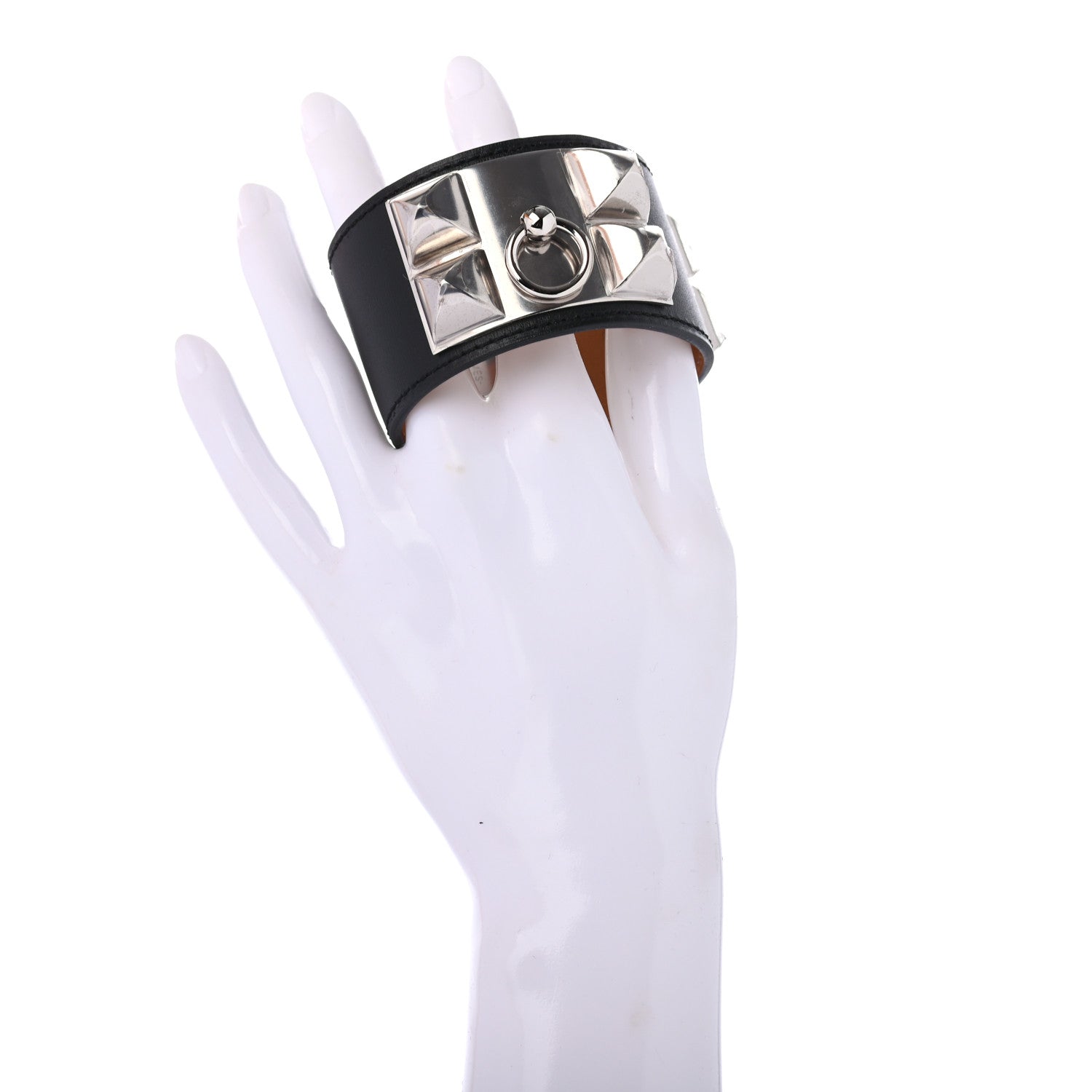 Hermes Chamonix Collier de Chien CDC Bracelet S Black 2 of 5