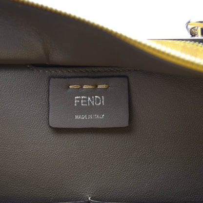 Fendi Vitello Dolce Croc Tail Petite 3Jours Tote Chantilly 5 of 11
