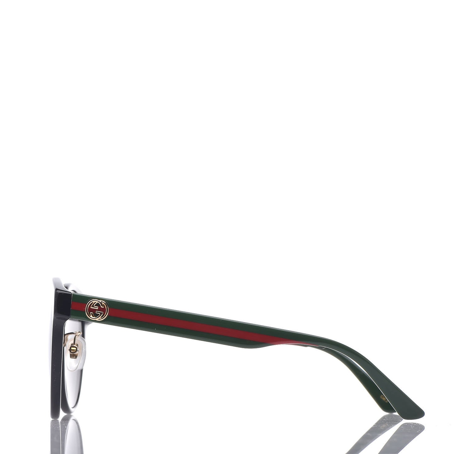 Acetate GG Web Round Eye Sunglasses GG0854SK Black