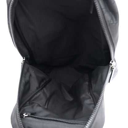 Gucci Nylon Monogram Slim Backpack Black 5 of 11