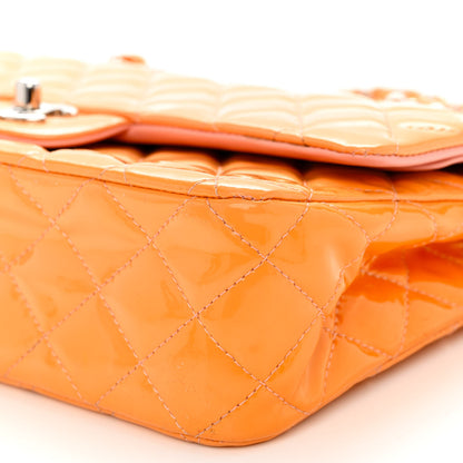 Chanel Patent Quilted Medium Double Flap Pink 10 of 15