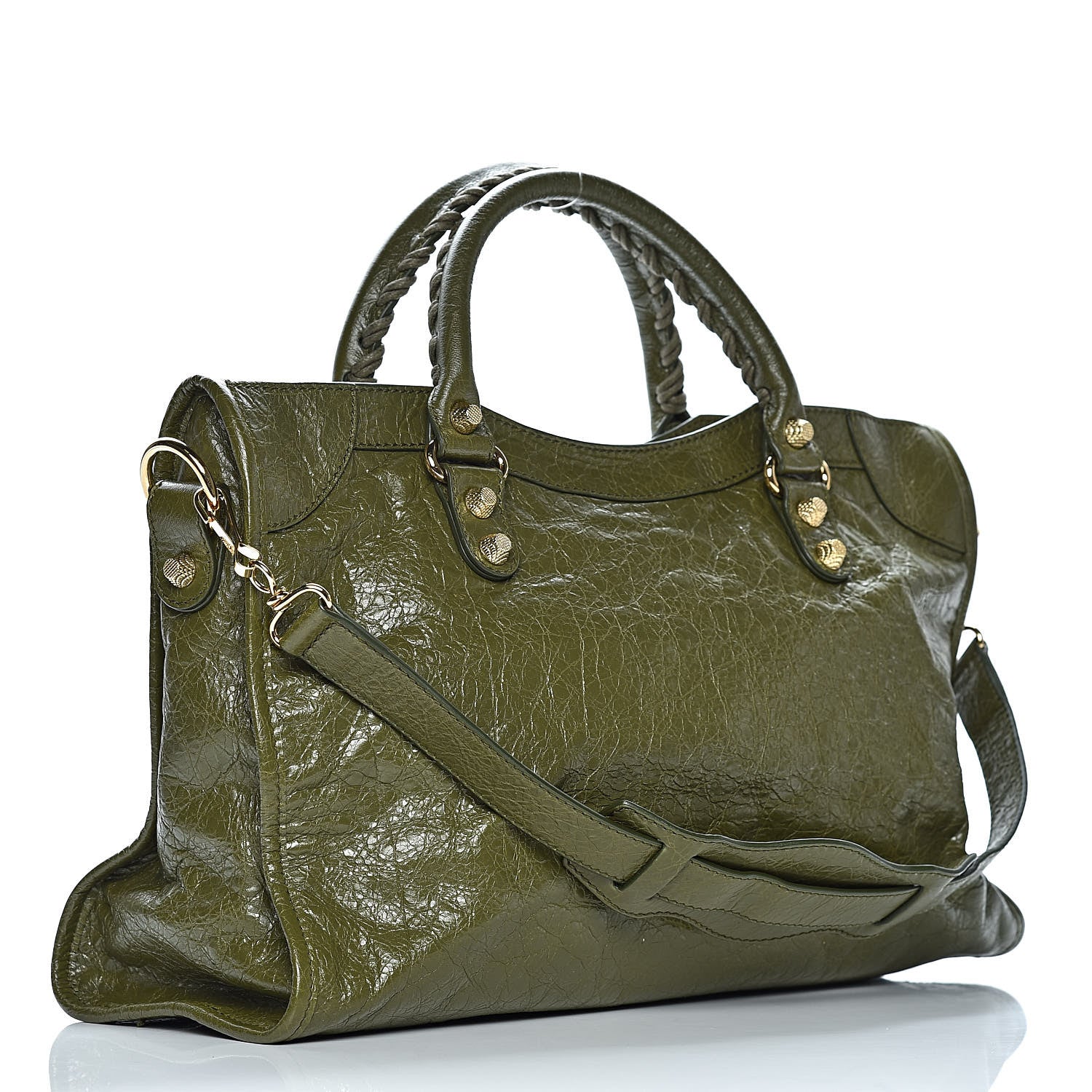 Balenciaga Agneau Giant 12 Gold Hardware City Vert Veronese 3 of 10