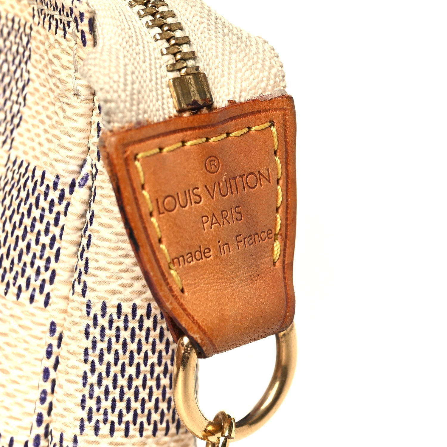 Louis Vuitton Damier Azur Mini Pochette Accessories 6 of 8