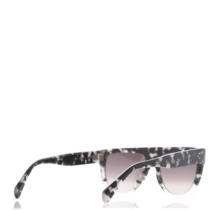 Celine Acetate Aviator Sunglasses CL 40001 Grey Black 4 of 6
