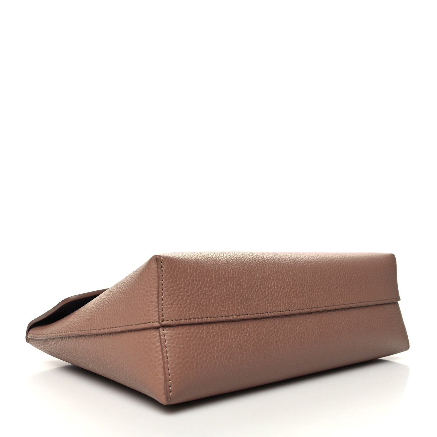 Classic Grain Calfskin Darley Cosmetic Pouch Sable