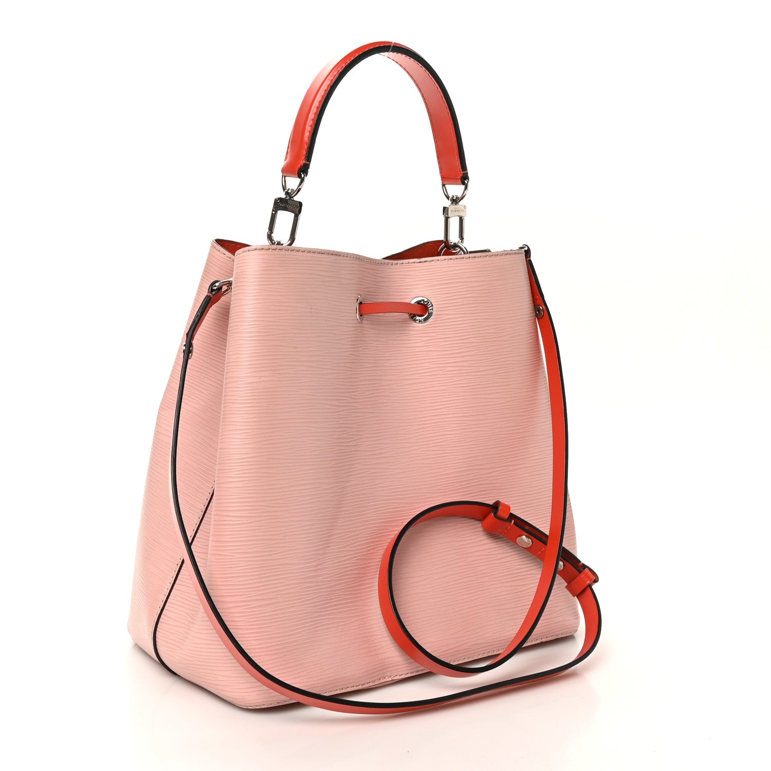 Louis Vuitton Epi Neonoe Rose Ballerine Orange 3 of 9