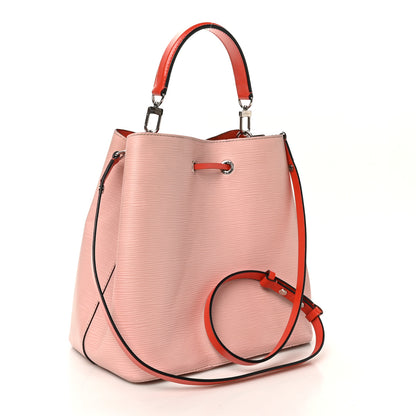 Louis Vuitton Epi Neonoe Rose Ballerine Orange 3 of 9