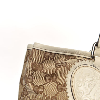 Gucci Monogram Large Tribeca Tote Off White 13 of 13