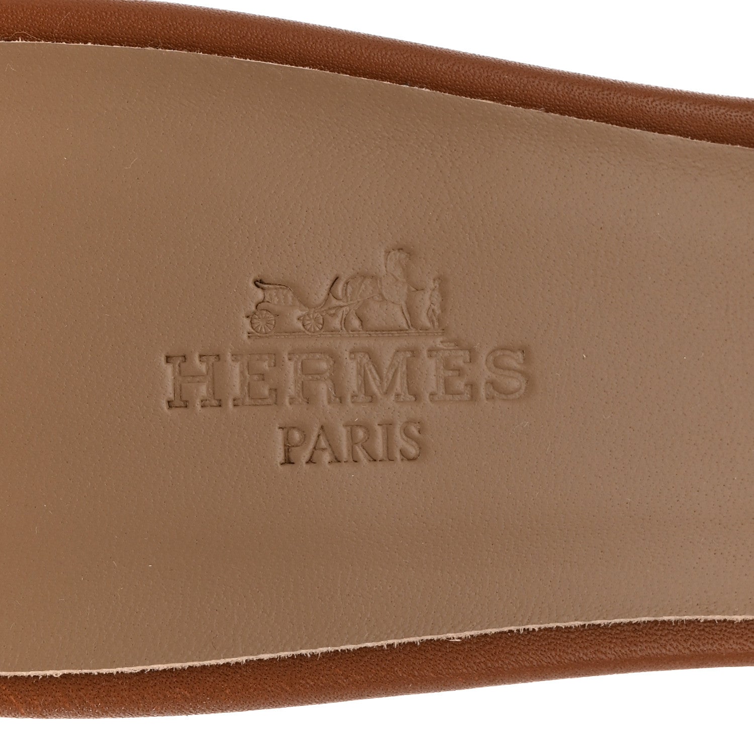Hermes Calfskin Oasis Sandals 40 Gold 7 of 9