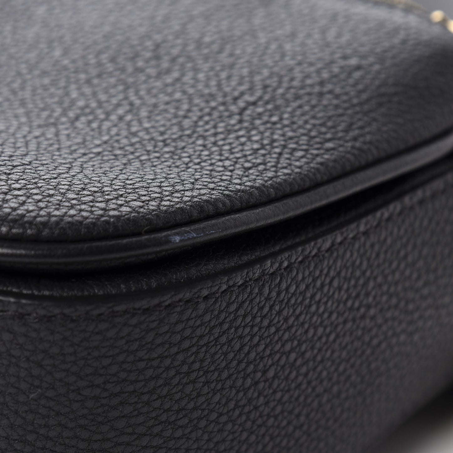 Grained Calfskin Vivienne NM Black