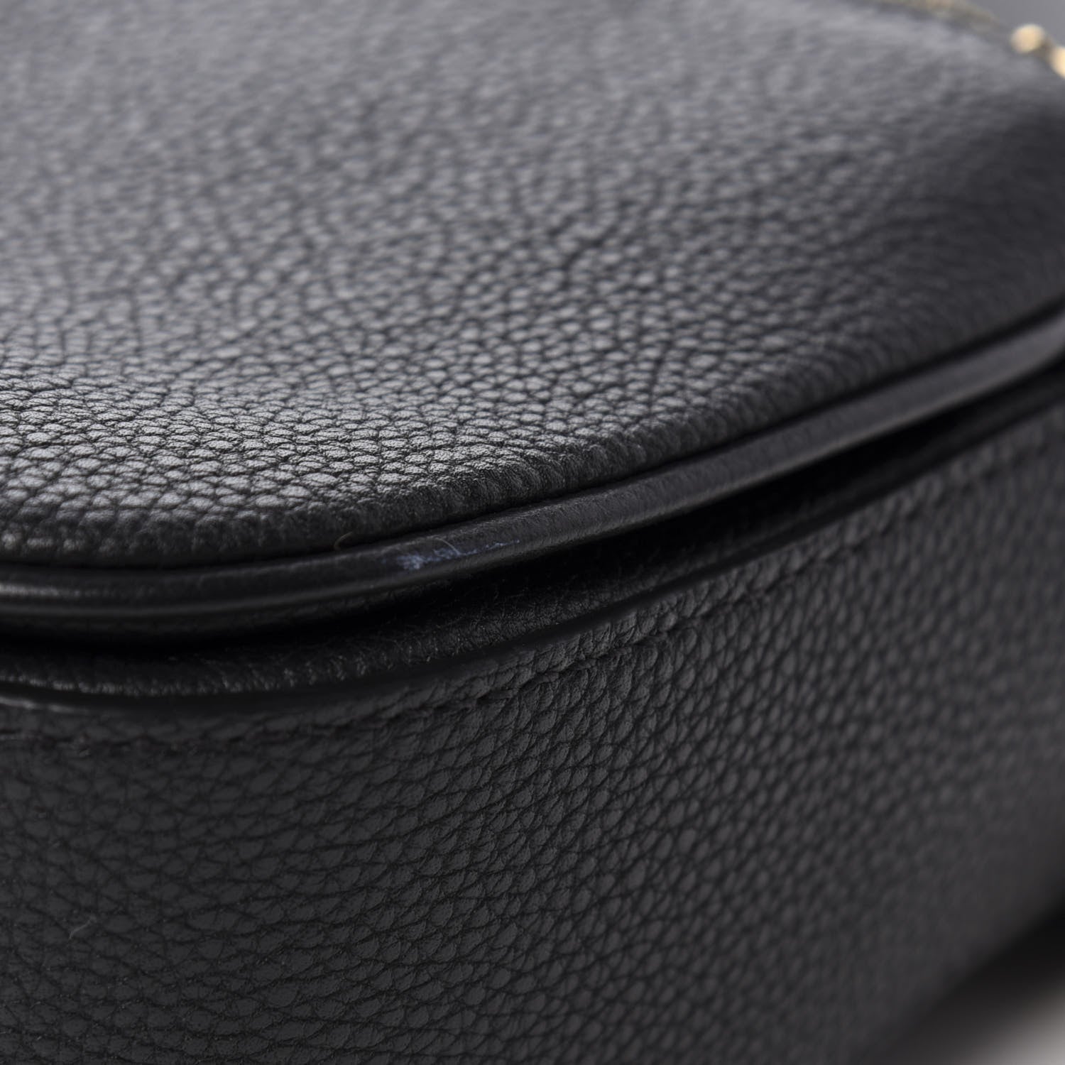 Louis Vuitton Grained Calfskin Vivienne NM Black 10 of 11