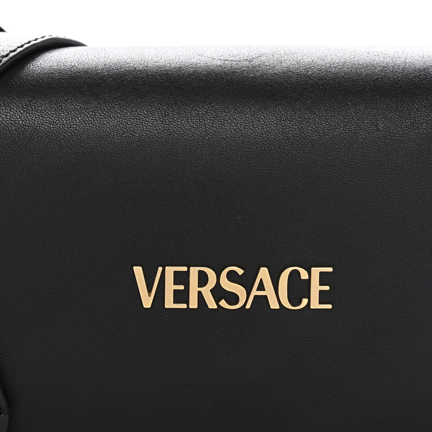 Versace Lambskin Tag Mini Bag Black 7 of 11