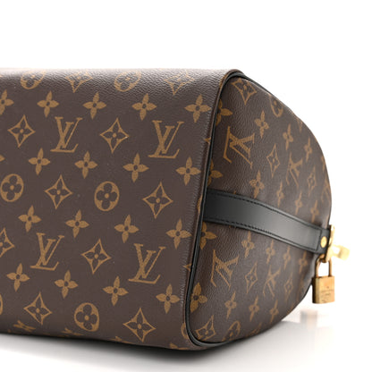 Louis Vuitton Monogram My World Tour Speedy Bandouliere 30 Black 9 of 10