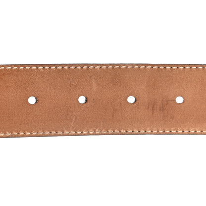Gucci Moon Calfskin Interlocking G 37mm Belt 80 32 Glossy Pink 5 of 8