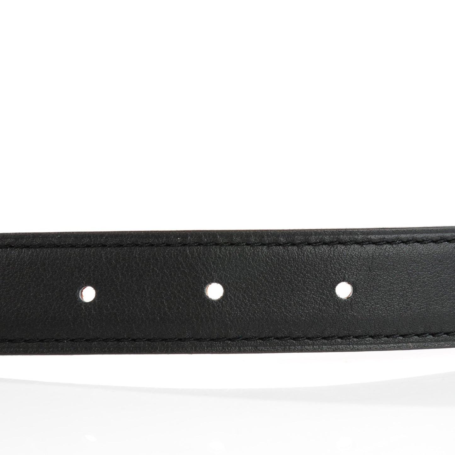Epsom Swift 24mm H Belt 80 Silver Black