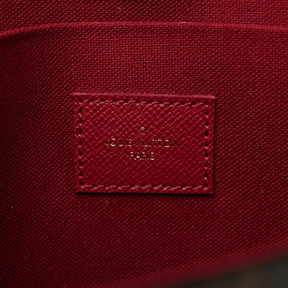 Louis Vuitton Monogram Pochette Felicie Chain Wallet Fuchsia 7 of 10