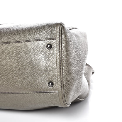 Gucci Metallic Pebbled Calfskin Medium Soho Shoulder Bag Sasso 15 of 15