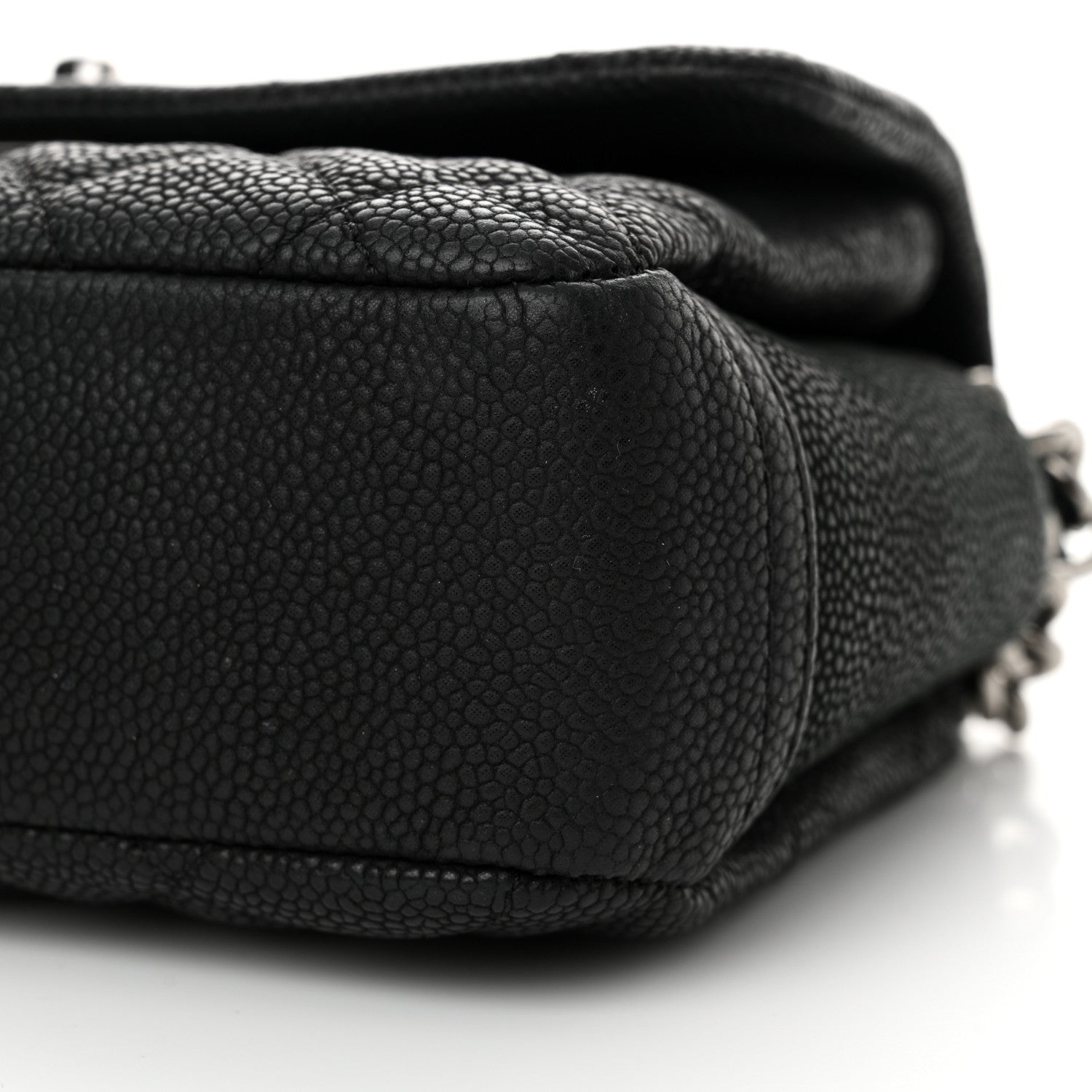 Chanel Caviar Quilted Small Lady Pearly Flap Black 10 of 12