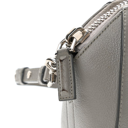 Givenchy Sugar Goatskin Mini Antigona Pearl Grey 19 of 19