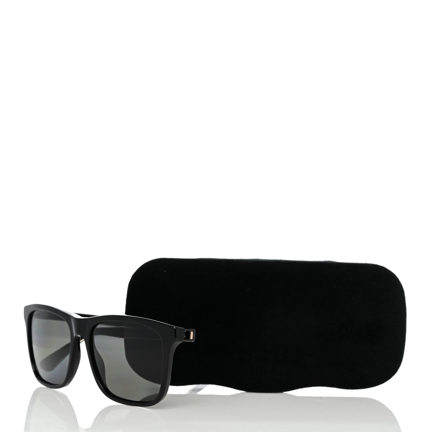 Acetate Frame Sunglasses GG0381S Black