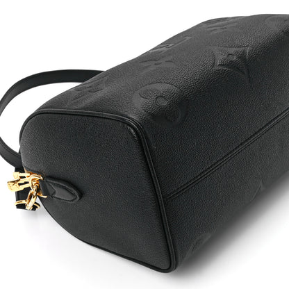 Louis Vuitton Empreinte Monogram Giant Speedy Bandouliere 25 Black 10 of 12