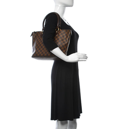 Louis Vuitton Damier Ebene Saleya PM 2 of 14