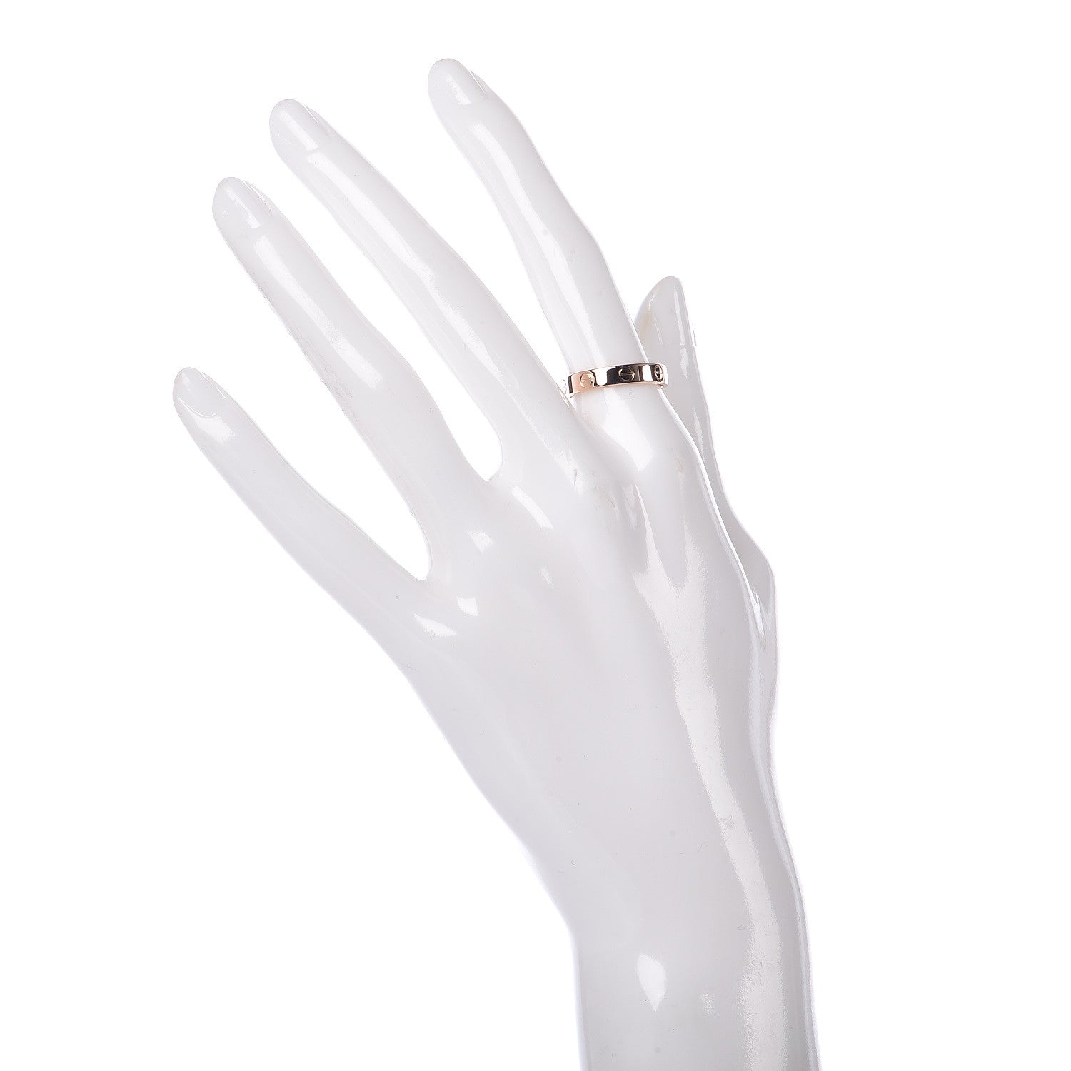 Cartier 18K Pink Gold 3.5mm LOVE Wedding Band Ring 52 6 2 of 5