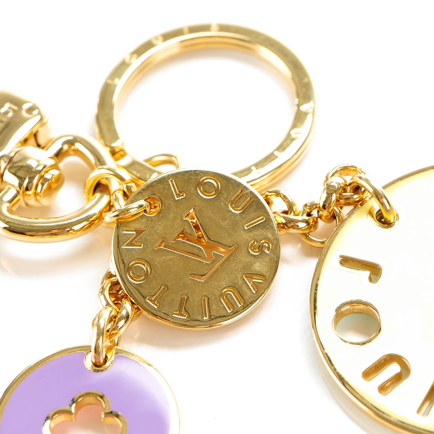 Louis Vuitton Enamel Looping Bag Charm 6 of 6