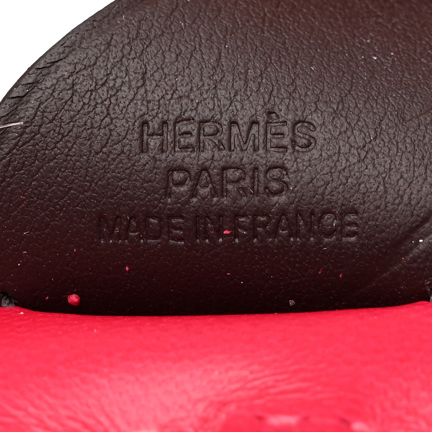 Hermes Milo Lambskin Grigri Rodeo Pegase Horse Bag Charm PM Framboise Rose Sakura Rouge Sellier 3 of 5