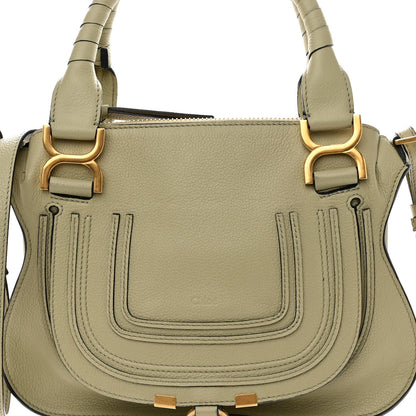 Chloe Calfskin Small Marcie Satchel Faded Green 7 of 9