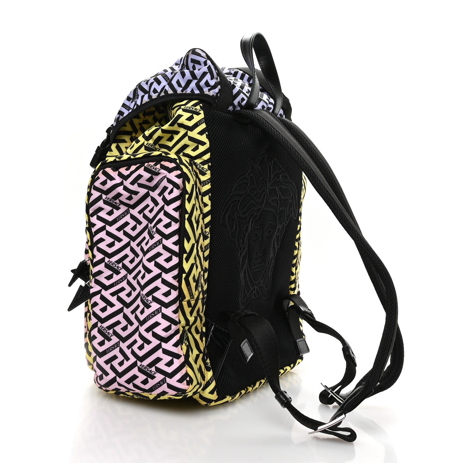 Versace Nylon Medusa Signature Backpack Multicolor 3 of 10