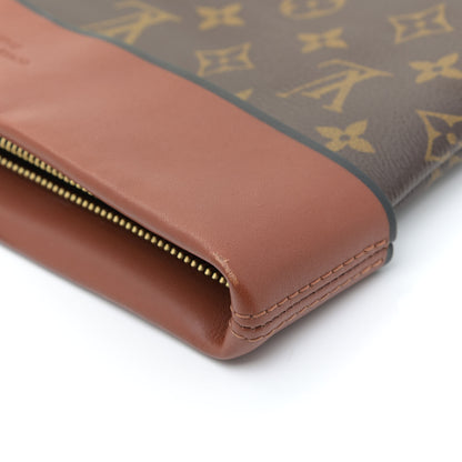 Louis Vuitton Monogram Tuileries Pochette Caramel 9 of 11