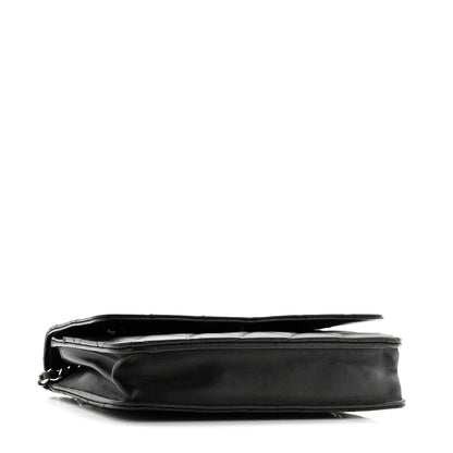 Chanel Lambskin Quilted Wallet On Chain WOC Black 3 of 11