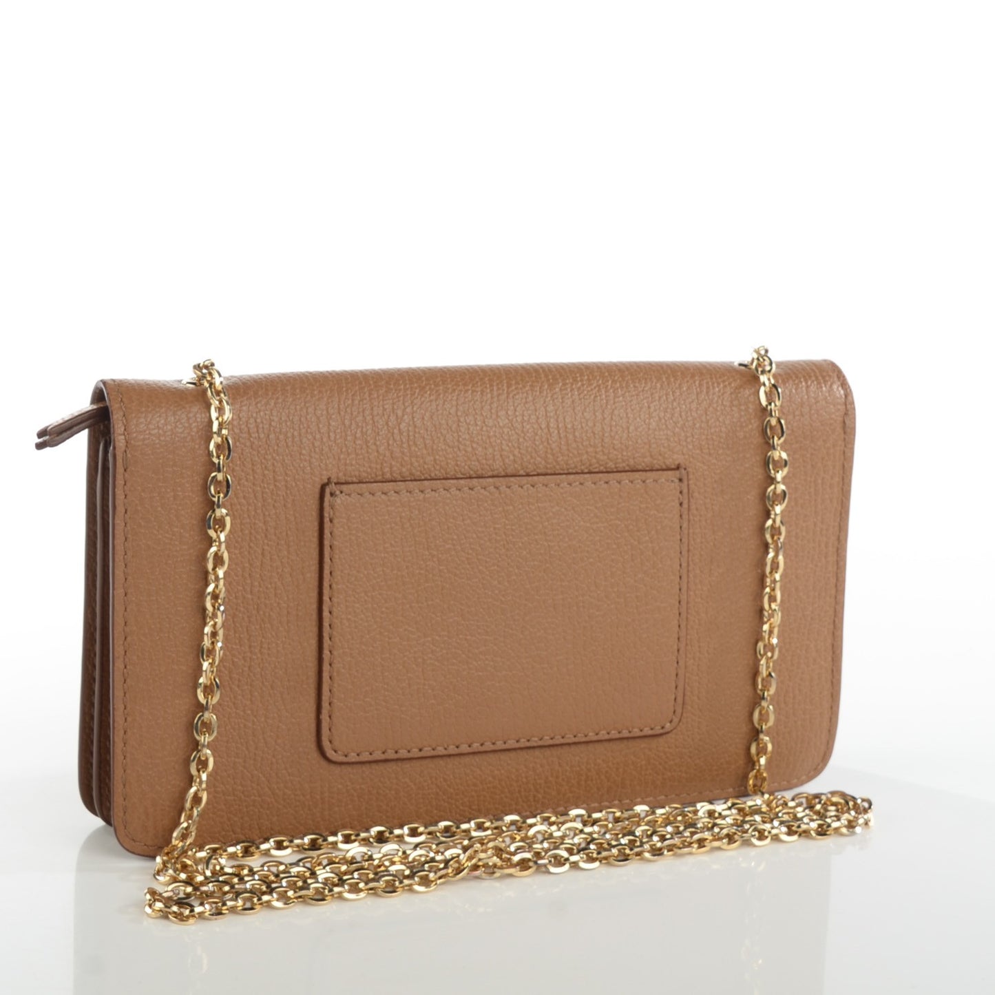 Grainy Print Bayswater Clutch Wallet Deer Brown