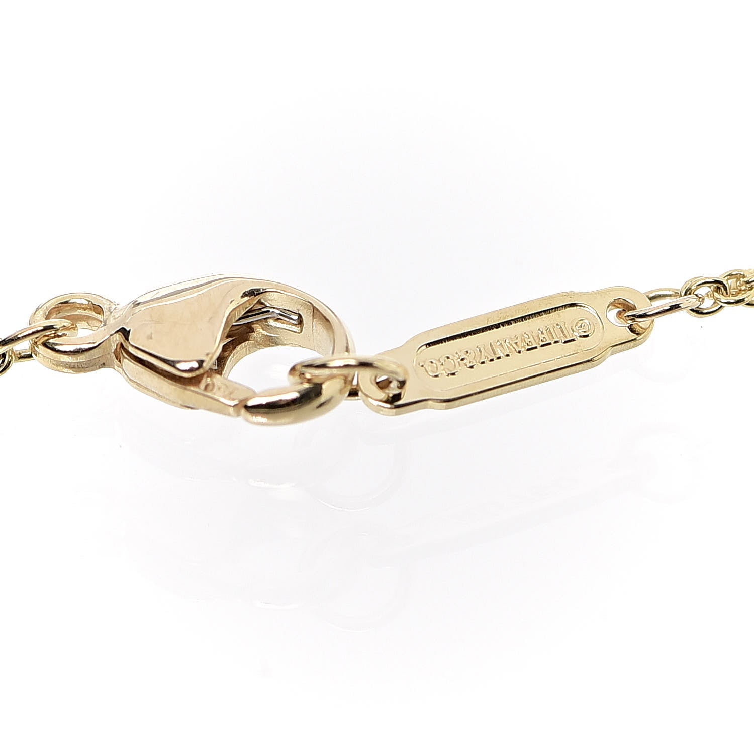 Tiffany 18K Yellow Gold Infinity Bracelet 4 of 6